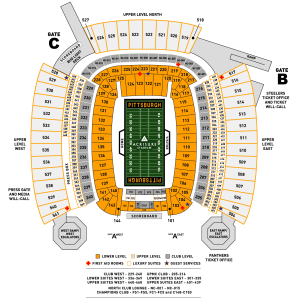 Acrisure Stadium Seating Chart