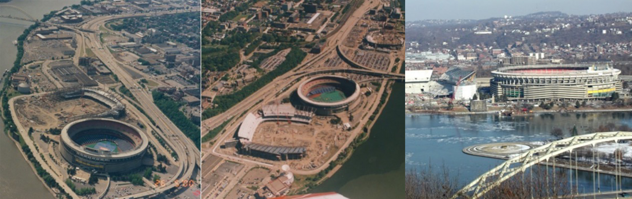 Three Rivers Stadium hosts its last Steelers home game on Dec. 16, 2000.